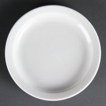 Olympia Whiteware Narrow Rimmed Plates 280mm (6)